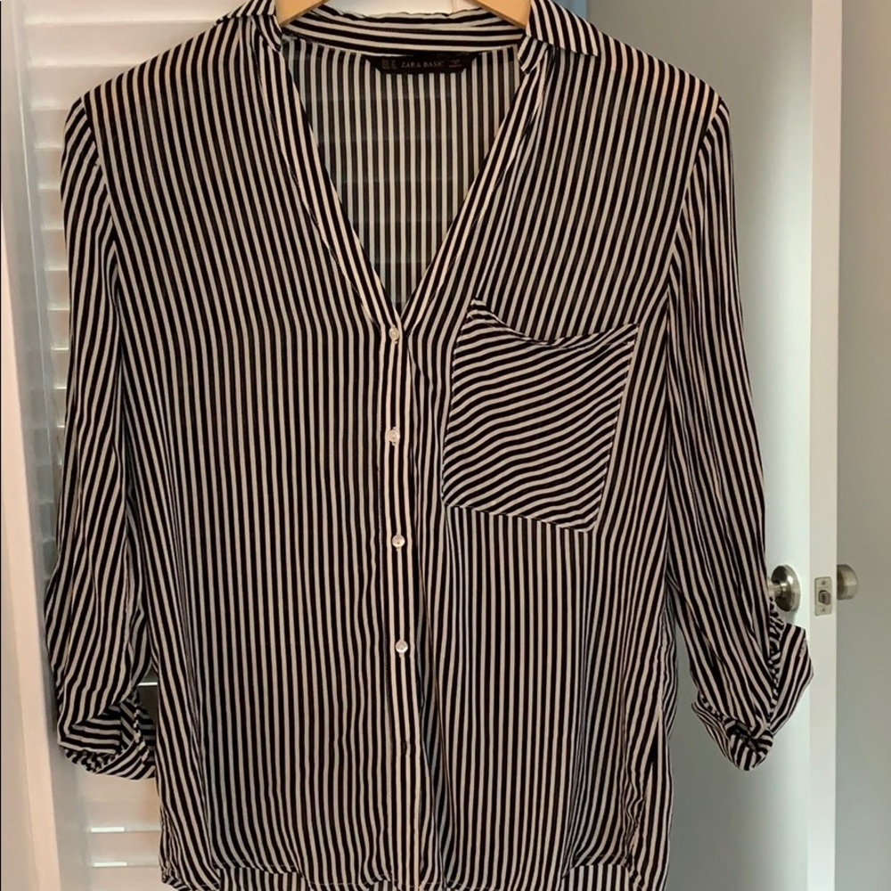 Zara stripped shirt